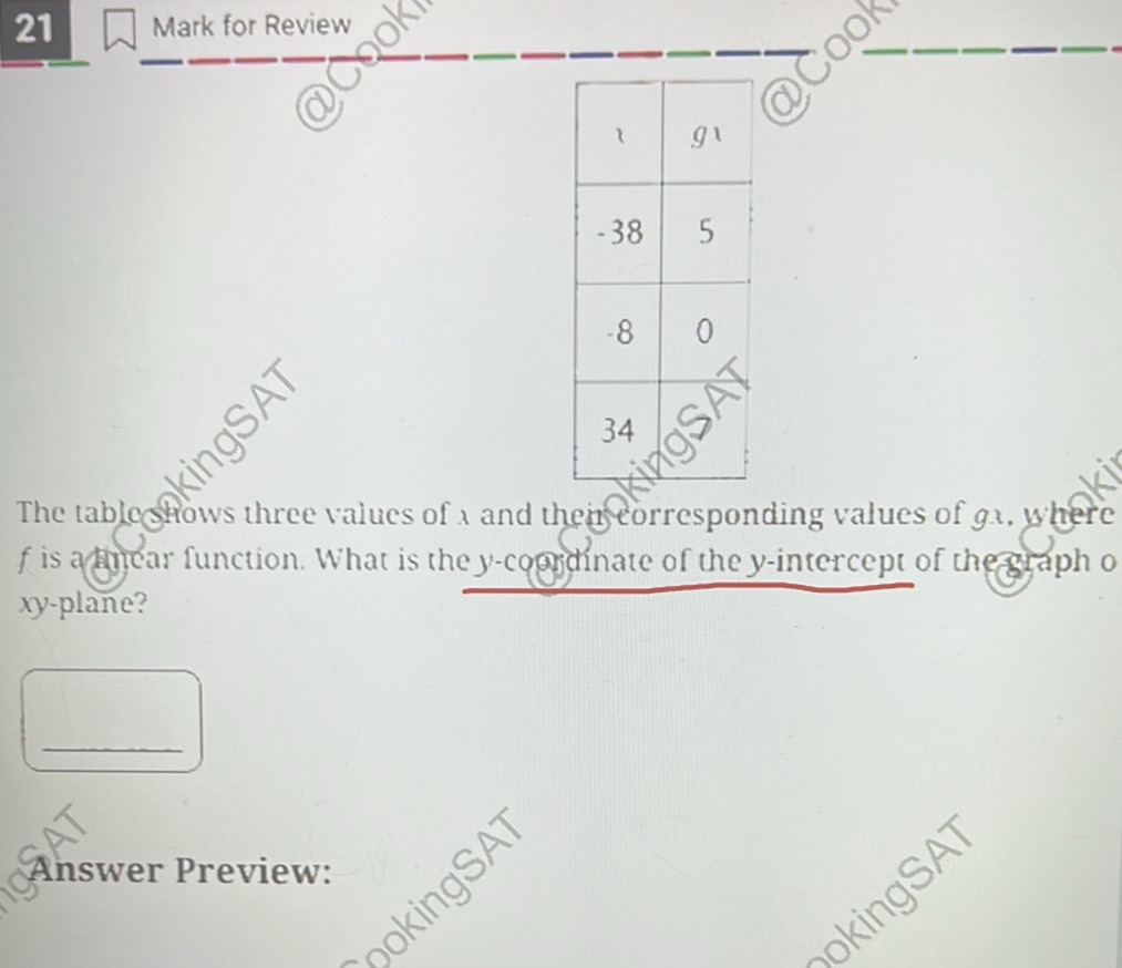 The table shows three values of $x$ and | StudyX