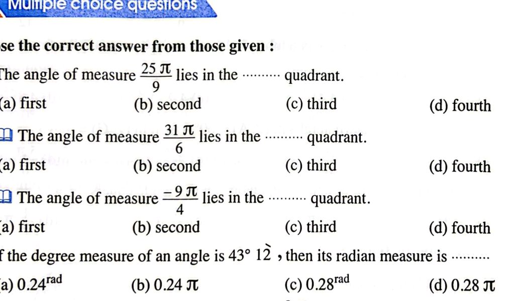 se the correct answer from those given : The | StudyX