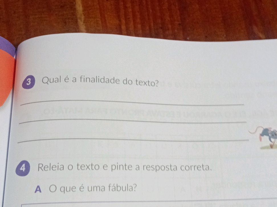 3 Qual é a finalidade do texto? 4 Releia o | StudyX