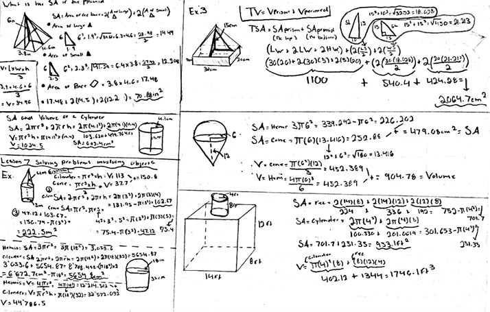The images contain handwritten notes on | StudyX