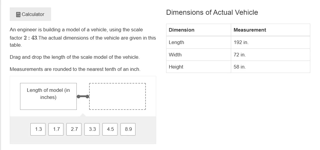 An engineer is building a model of a vehicle | StudyX