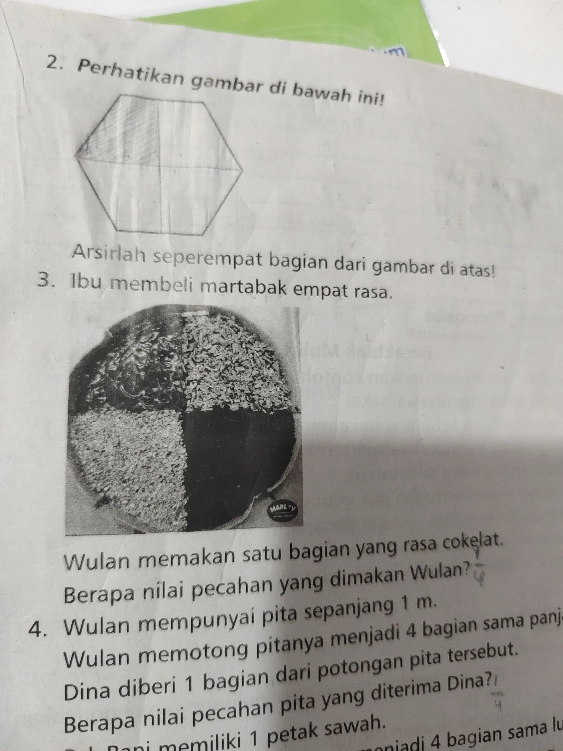 2 Perhatikan gambar di bawah ini Arsirlah | StudyX