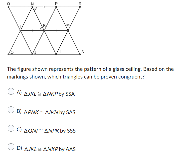 The figure shown represents the pattern of a