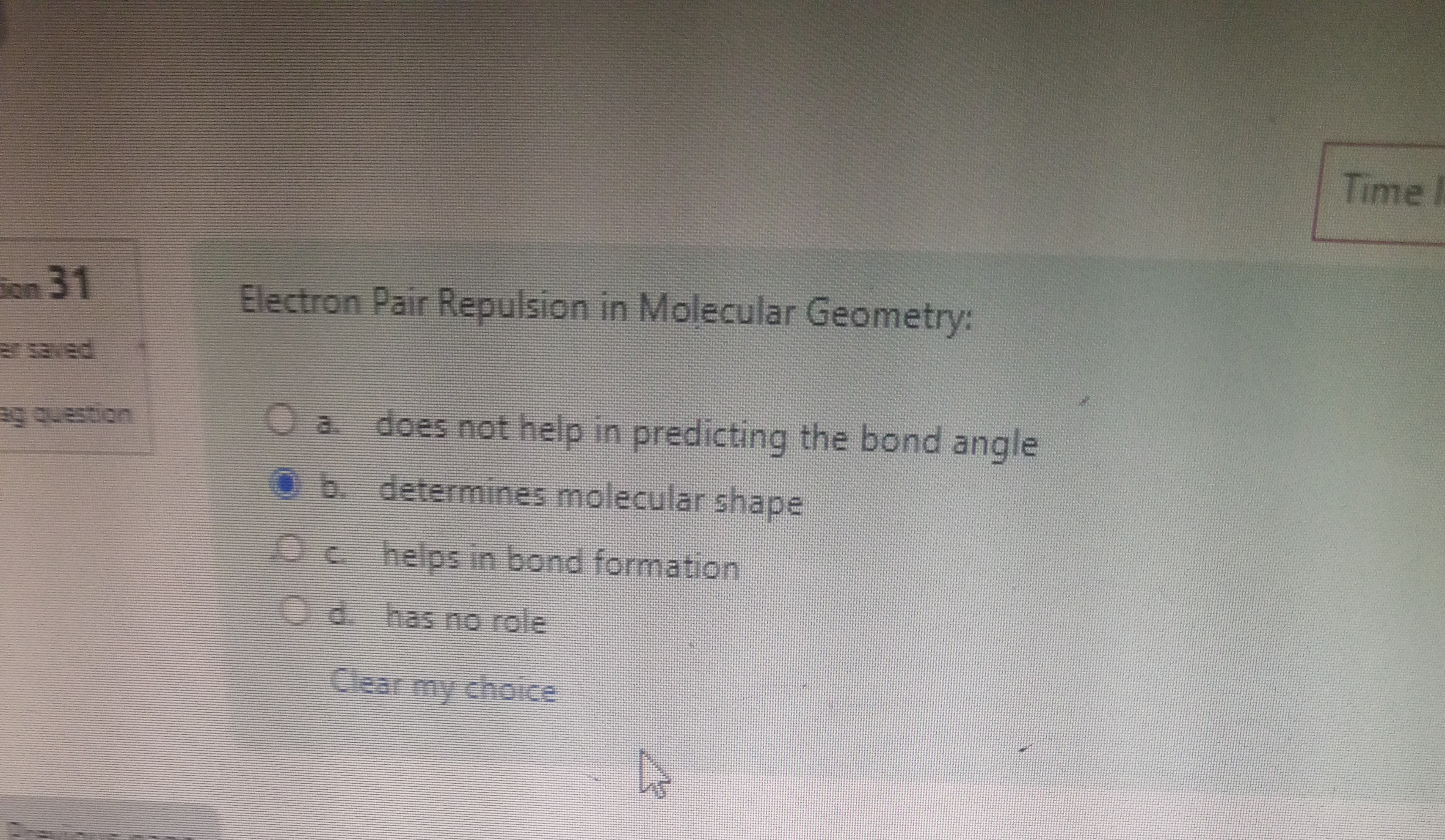 Time Electron Pair Repulsion in Molecular | StudyX