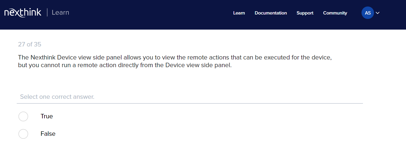 nexthink Learn Learn Documentation Support | StudyX