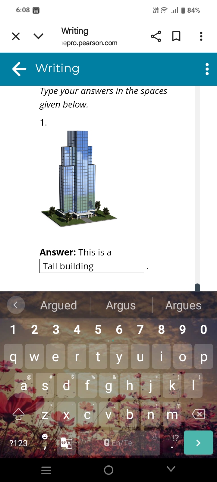 Type your answers in the spaces given below. | StudyX