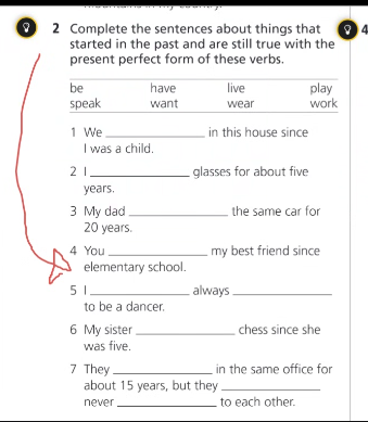 2 Complete the sentences about things that | StudyX