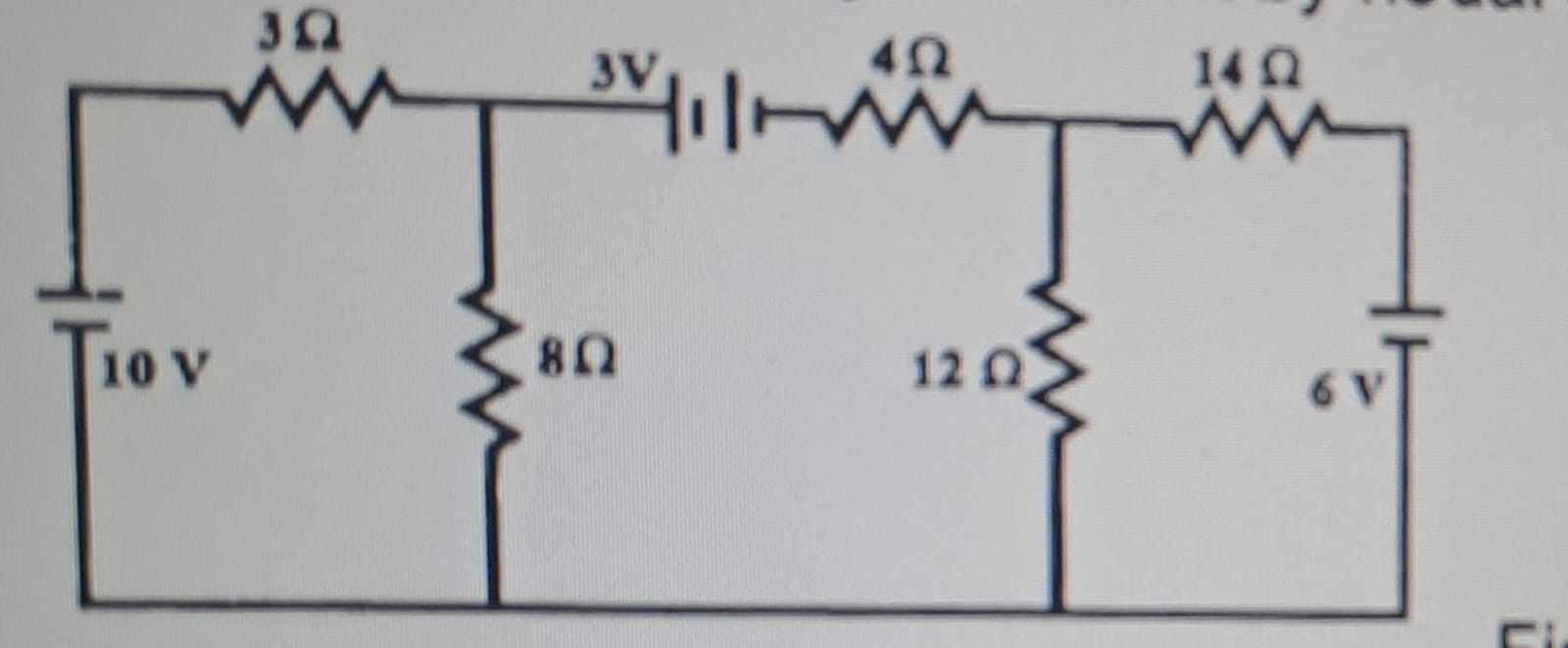Resistor Loop For the circuit shown in Fig-3, determine | StudyX