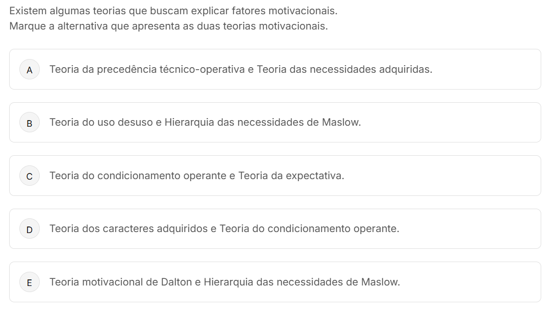 Existem algumas teorias que buscam explicar | StudyX