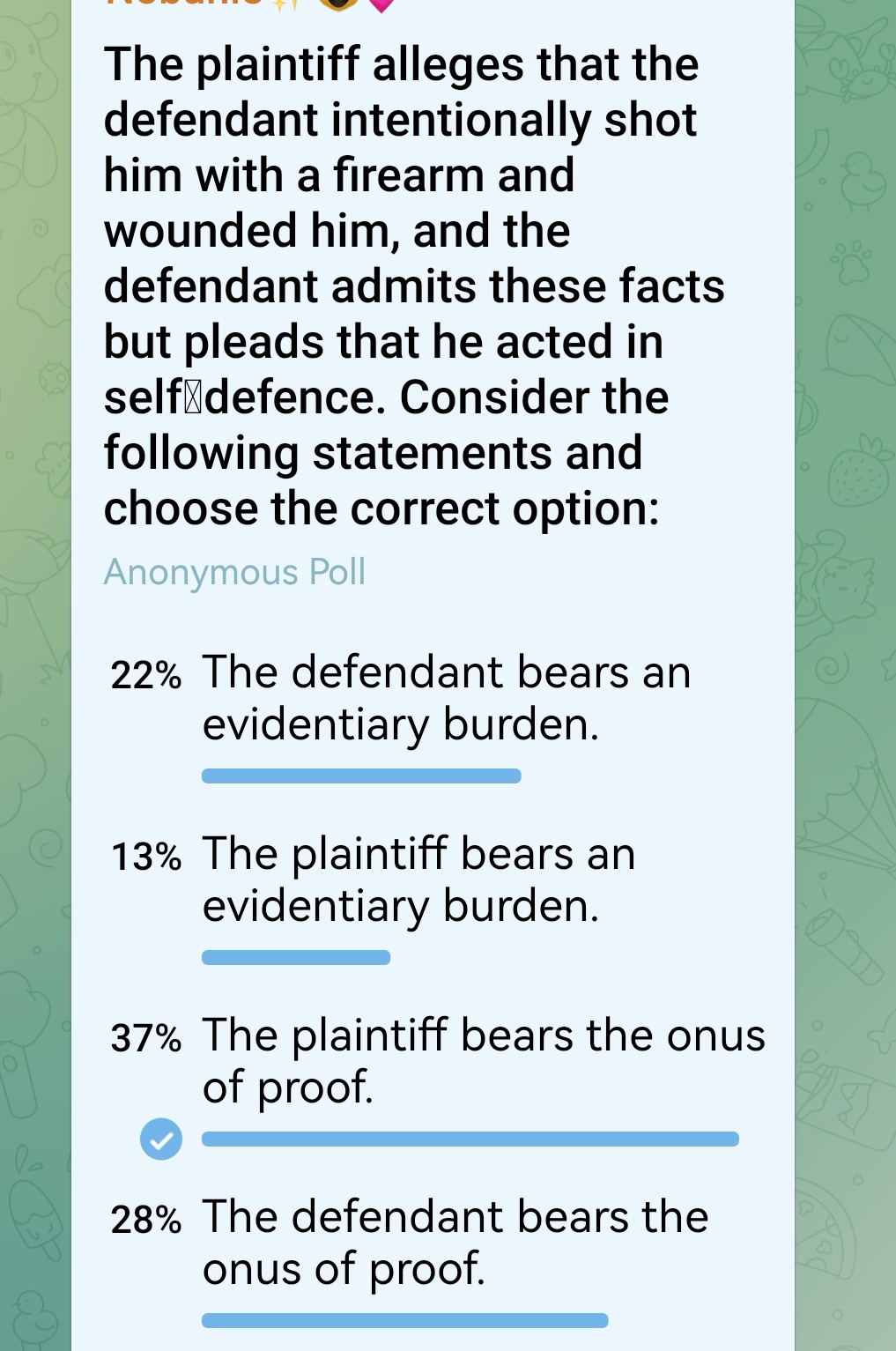 The plaintiff alleges that the defendant
