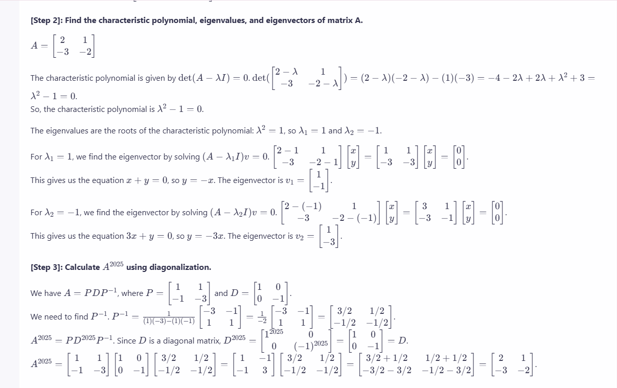[Step 2]: Find the characteristic | StudyX