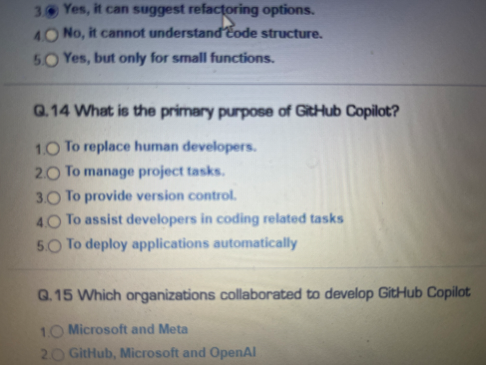 Q.14 What is the primary purpose of GitHub | StudyX