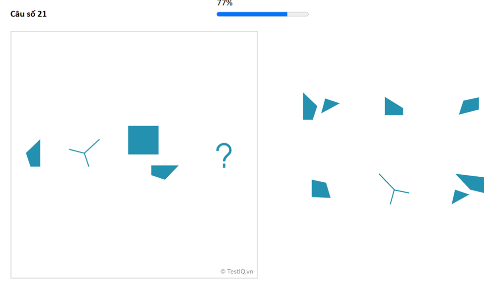 Câu số 21 [Graphic of shapes] ? [Graphic | StudyX