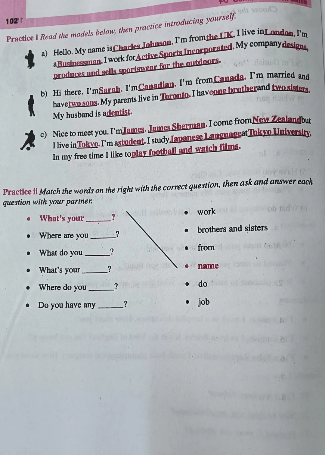 Practice i Read the models below then | StudyX