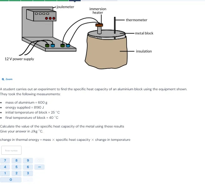 A student carries out an experiment to find | StudyX