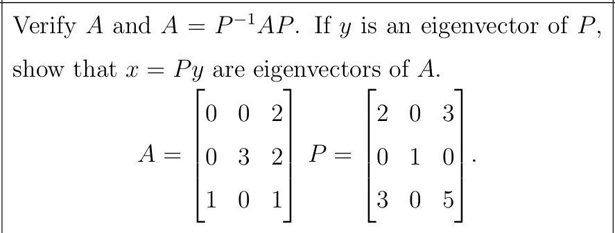 P 1ap Verify A and A = P-1AP If y is an | StudyX