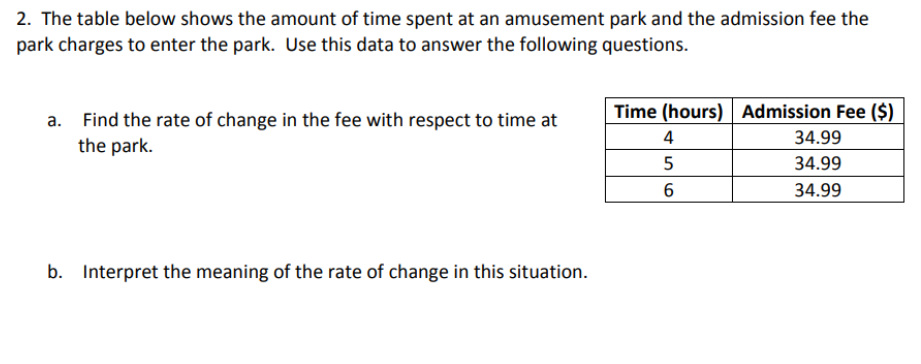 2 The table below shows the amount of time | StudyX