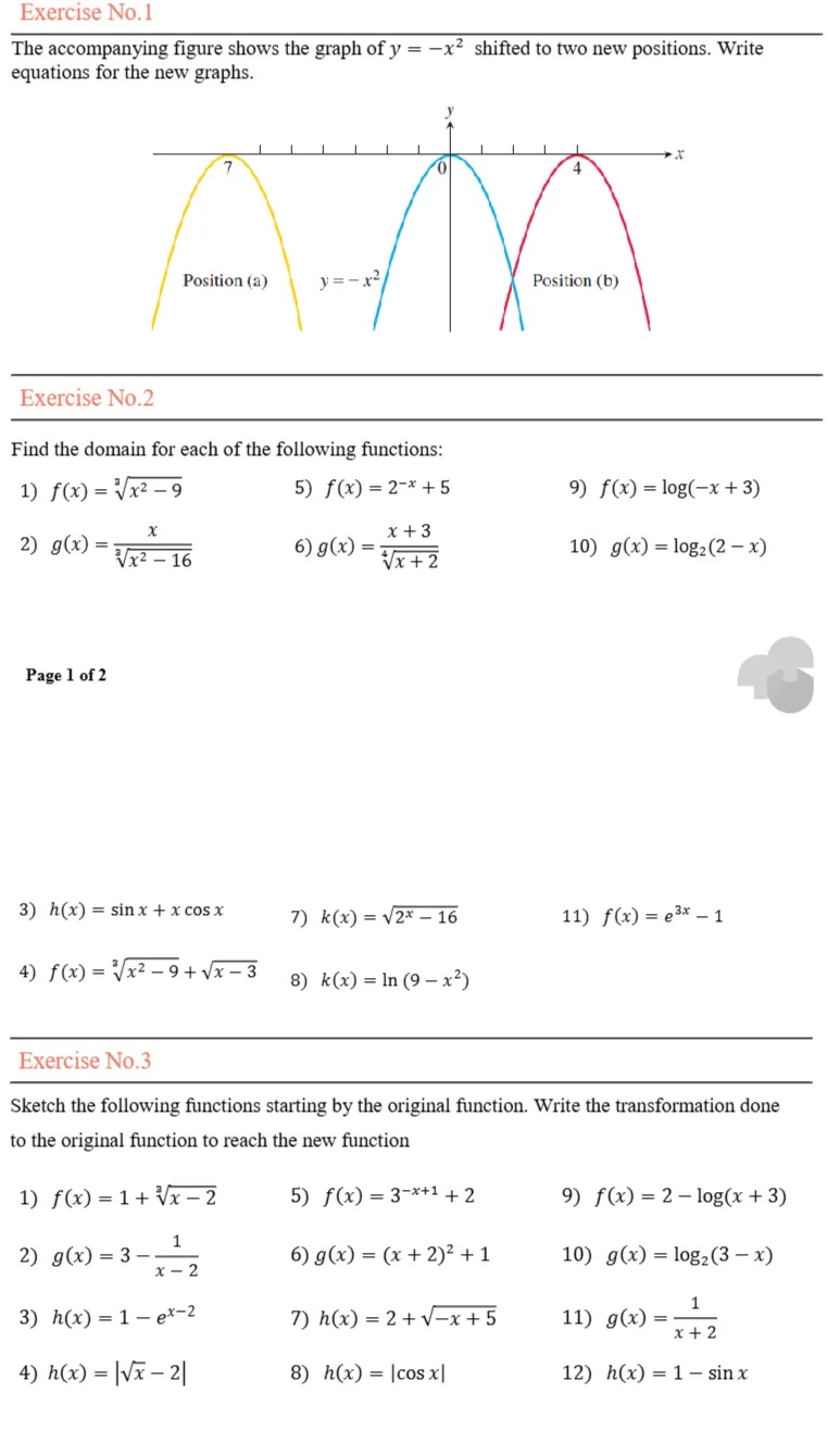 Exercise No.1 The accompanying figure shows | StudyX