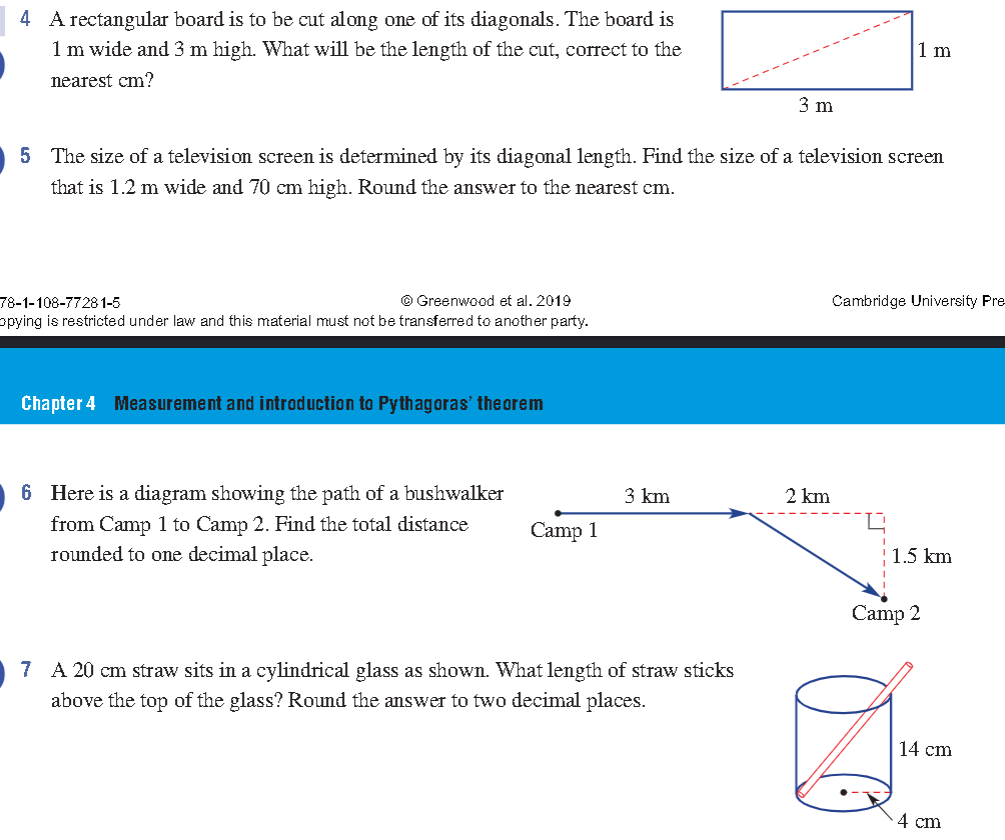 4 A rectangular board is to be cut along one | StudyX