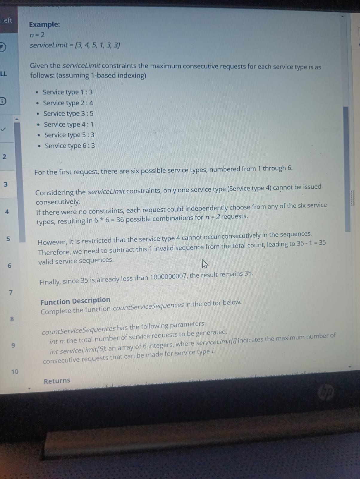 Complete the function | StudyX