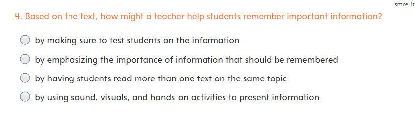 4. Based on the text, how might a teacher | StudyX
