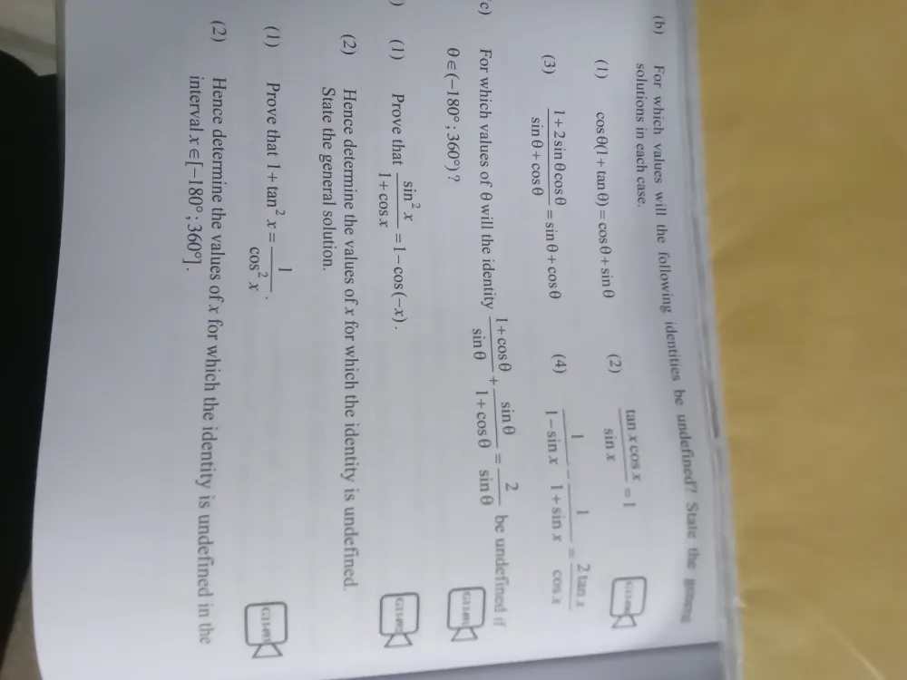 (b) For which values will the following | StudyX