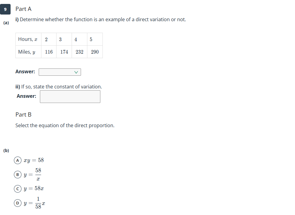 Work Calculus 2 Explained Part A i) Determine whether the function is