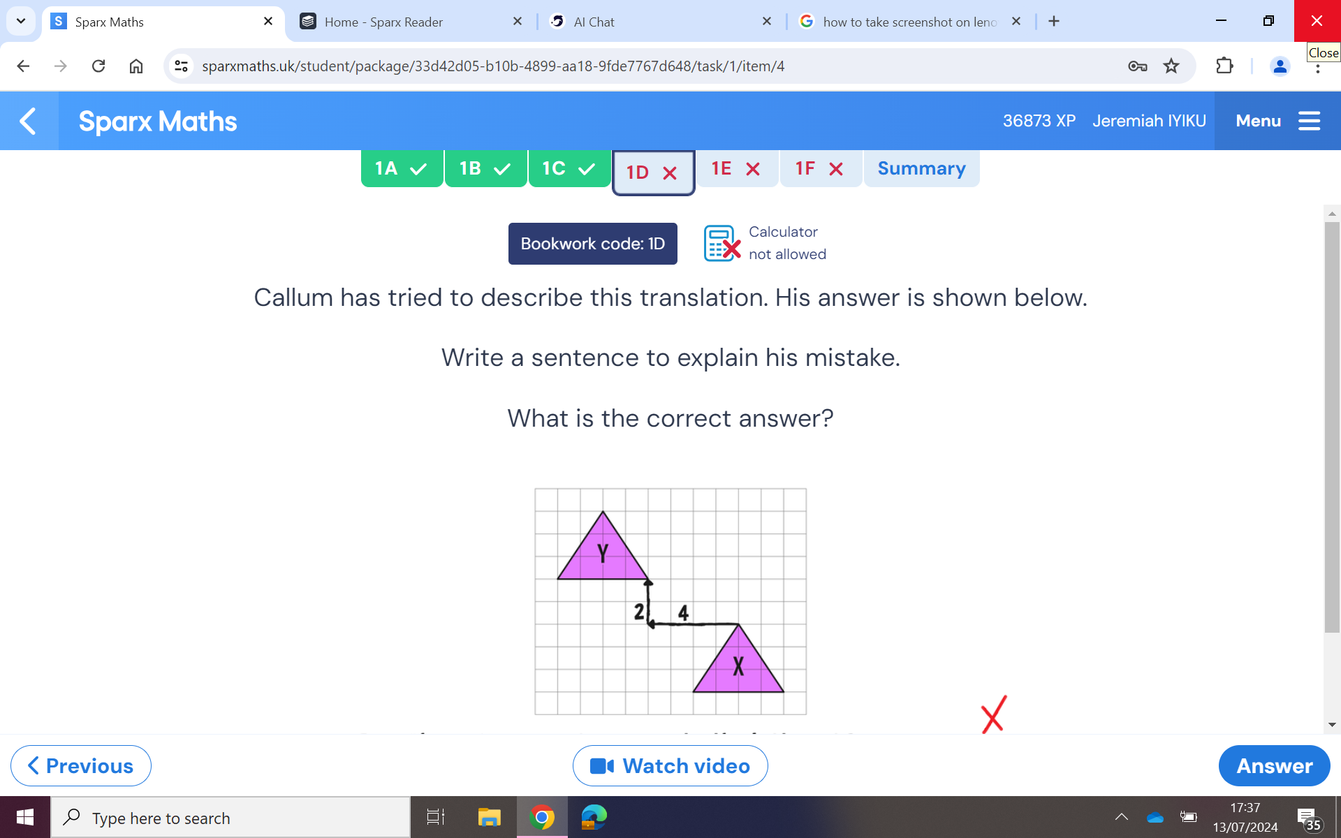 Sparx Maths Home - Sparx Reader Al Chat how | StudyX