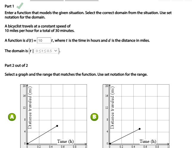 Part 1 Enter a function that models the | StudyX