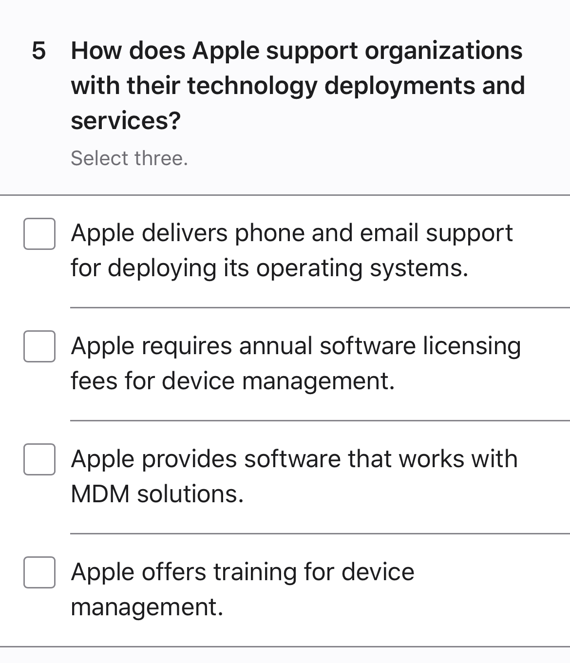 WHAT ORGANIZATIONS DOES APPLE SUPPORT visual data 4