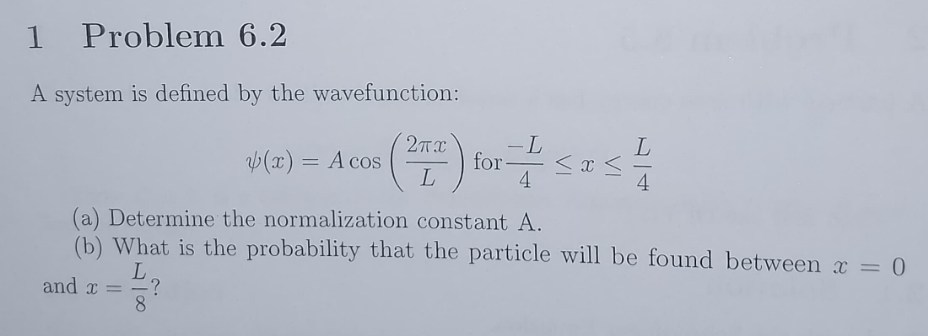Problem 6.2 A system is defined by the | StudyX