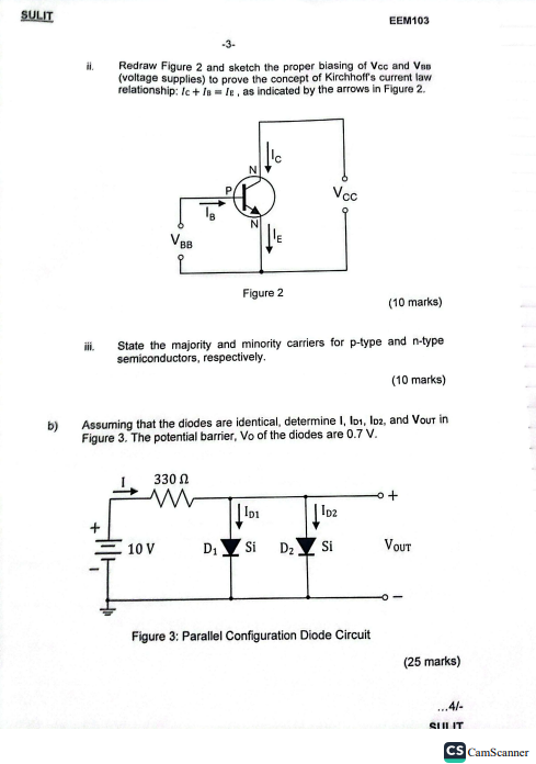 ii. Redraw Figure 2 and sketch the proper | StudyX