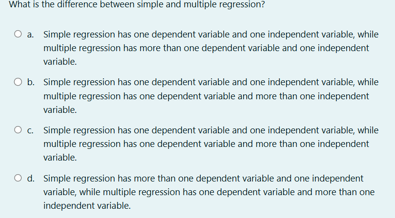 What is the difference between simple and | StudyX