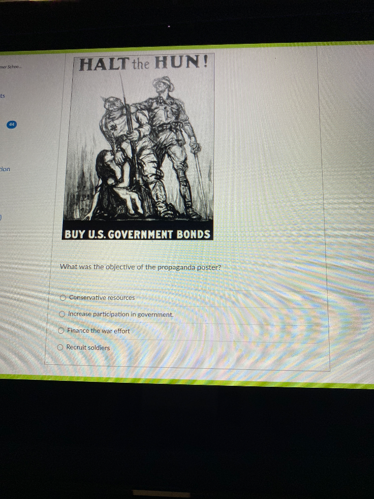 What was the objective of the propaganda | StudyX