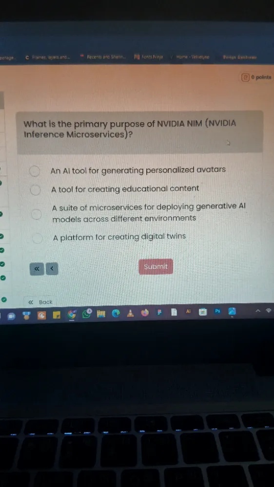 What is the primary purpose of NVIDIA NIM | StudyX