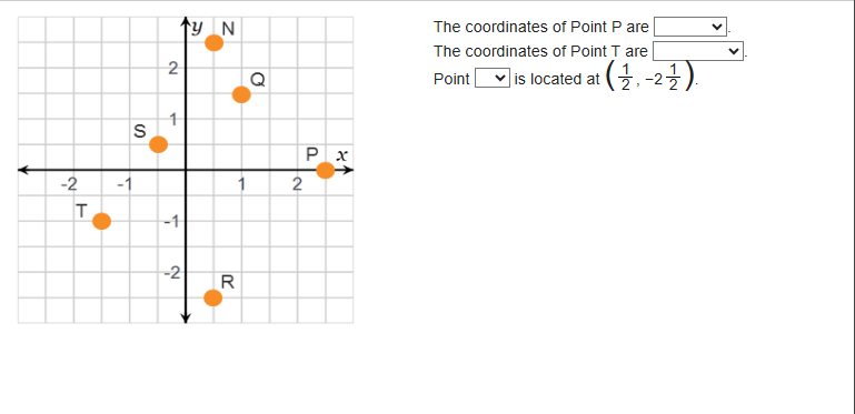 The coordinates of Point P are [BOX] The | StudyX