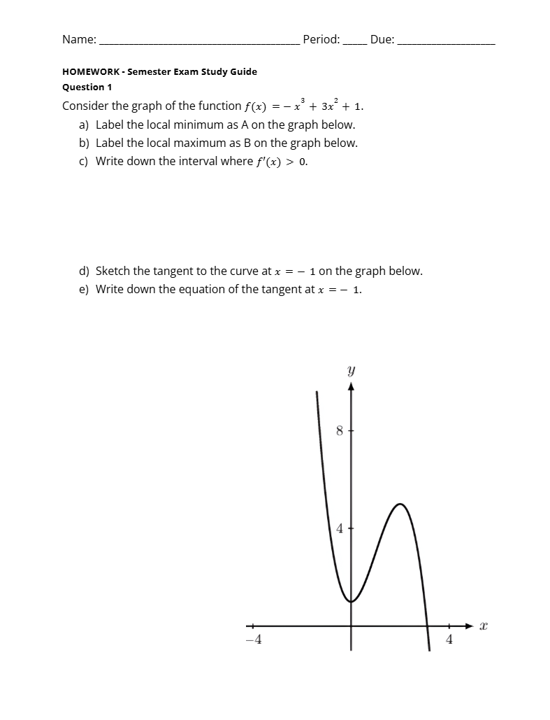 Consider the graph of the function $f(x) = | StudyX