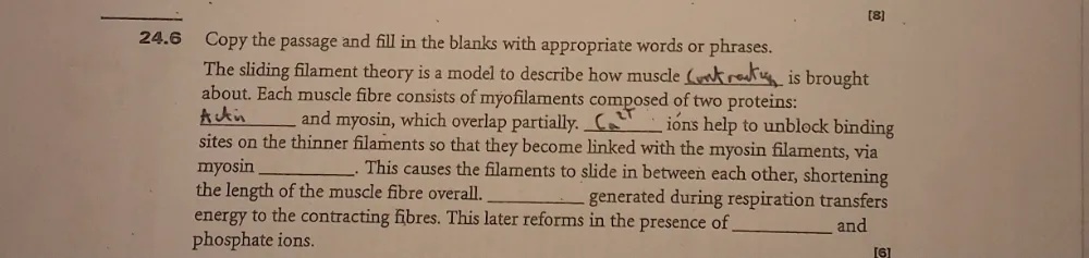 Copy the passage and fill in the blanks with