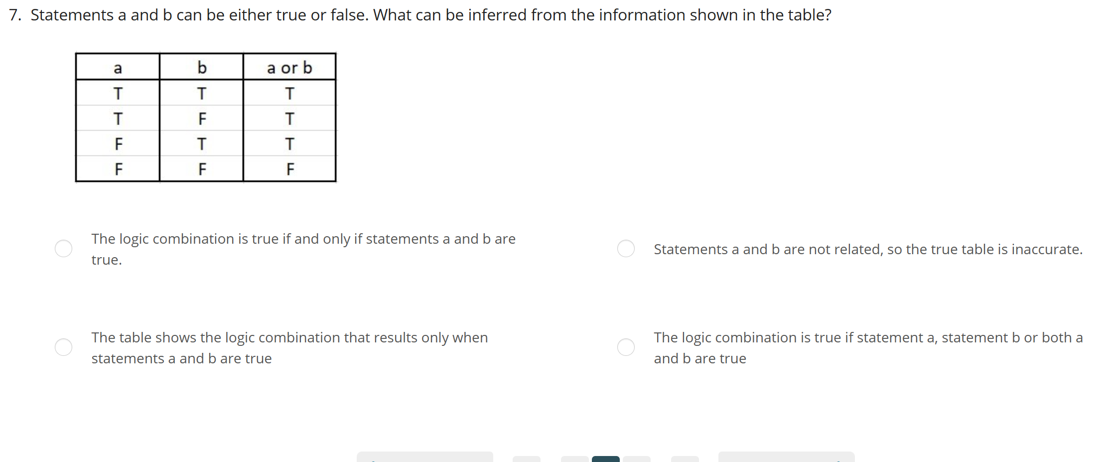 Statements a and b can be either true or | StudyX