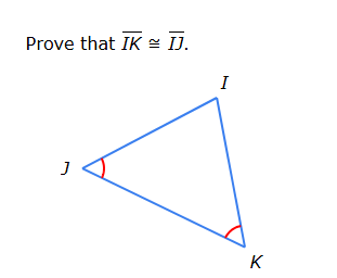Prove that $ {IK} {IJ}$. [Diagram | StudyX