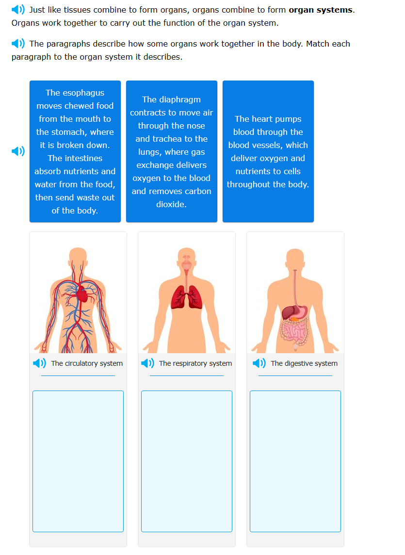 Just like tissues combine to form organs, | StudyX
