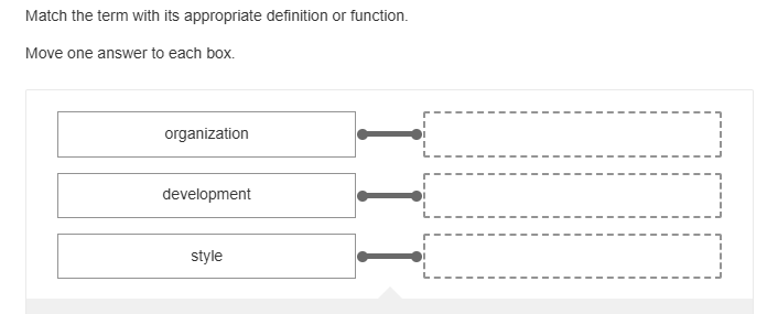 Match the term with its appropriate | StudyX