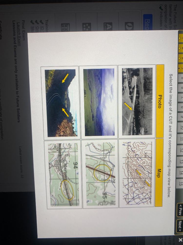 Select the image of a CUT and its | StudyX