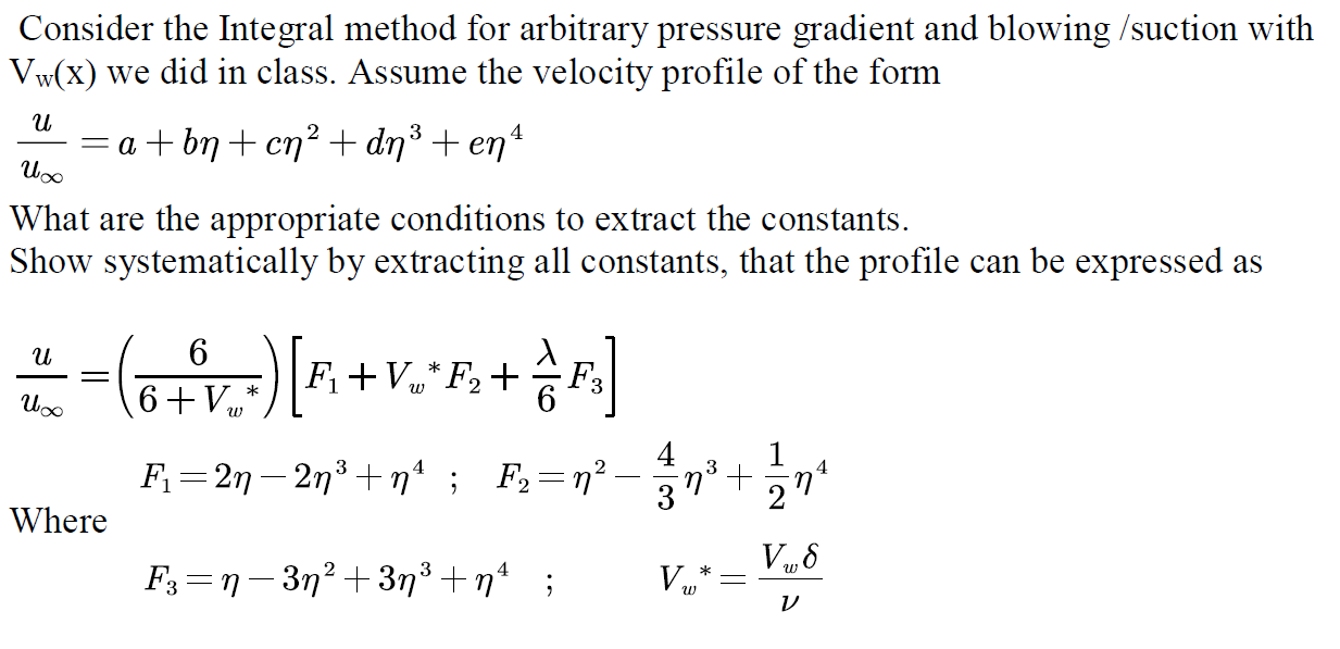 Consider the Integral method for arbitrary | StudyX