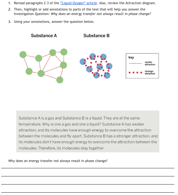 1 Reread paragraphs 2-3 of the Liquid Oxygen | StudyX