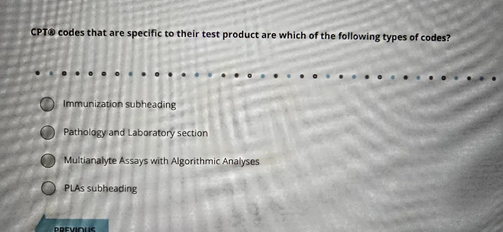 Test Code 92739 CPT® codes that are specific to their test
