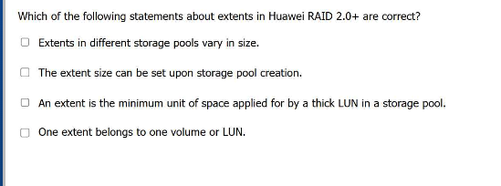 Which of the following statements about