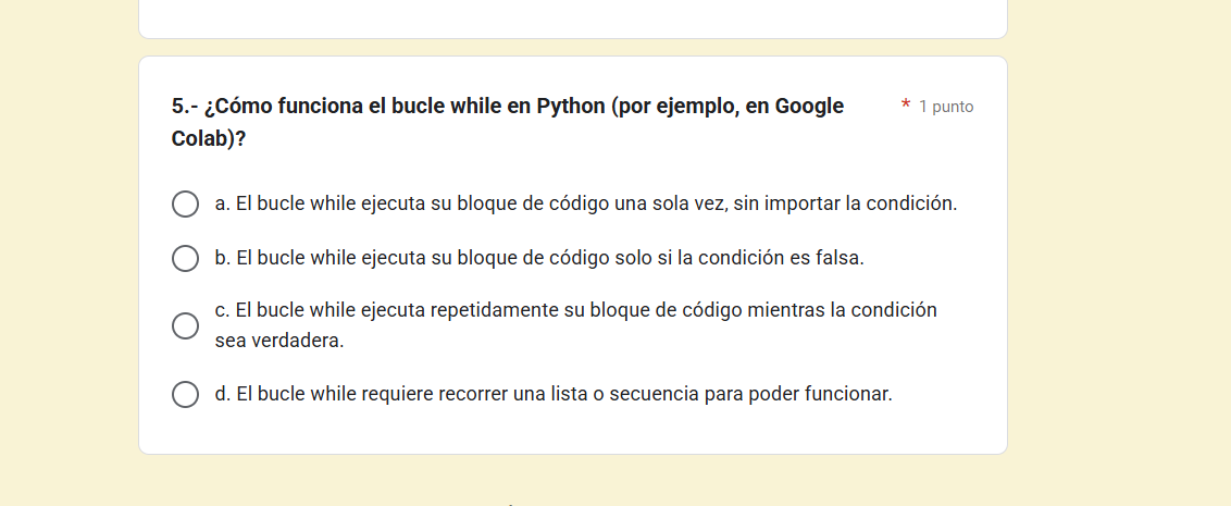 5.- ¿Cómo funciona el bucle while en Python | StudyX