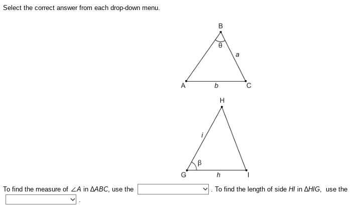 Select the correct answer from each | StudyX