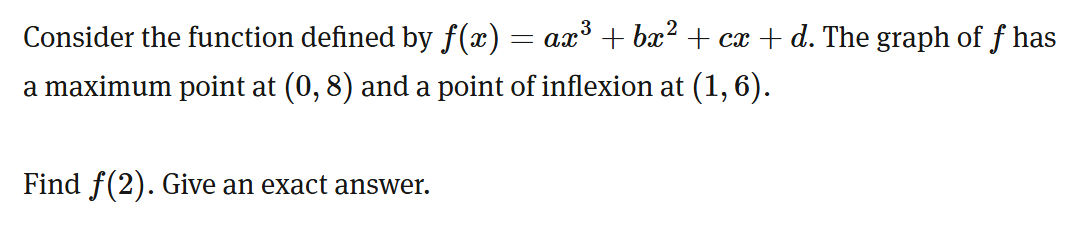 Consider the function defined by $f(x) = | StudyX